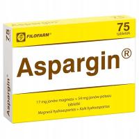 Aspargin 17 mg + 54 mg, 75 tabletek, Filofarm