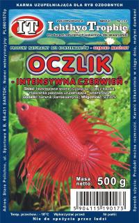 OCZLIK (CYCLOP) czerwień - pokarm mrożony 500g