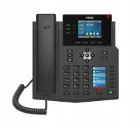 Fanvil X4U Telefon VoIP IPV6, HD Audio, RJ45 1000Mb/s PoE, podwójny wyświet