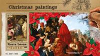 Boże Narodzenie Trzej królowie malarstwo#SRL15615b