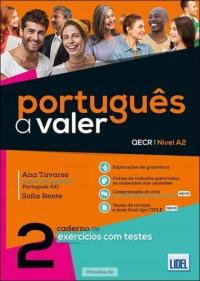 PORTUGUES A VALER 2 - A2 - Caderno de Exercicios - Sofia Rente (KSIĄŻKA)