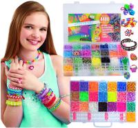 Gumki do Tworzenia Robienia Bransoletek Loom Bands XXL 4400 elementów