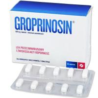 Гропринозин 500 мг, 50 таблеток