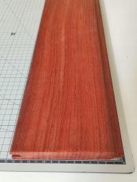 Drewno egzotyczne Padouk 50cm x 11cm x 1,8cm