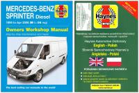 MERCEDES Sprinter diesel CDI 1995-2006 instrukcja napraw Haynes +GRATIS 24h