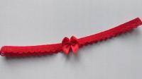 Czerwona podwiązka studniówka rozmiar 