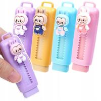 GUMKA dziecięca szkolna wysuwana do ścierania mazania szkoły biura LABUBU