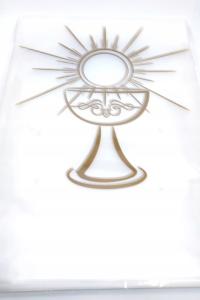 Torebka worek foliowy na prezenty na komunię komunia 23x33cm/50szt, IHS