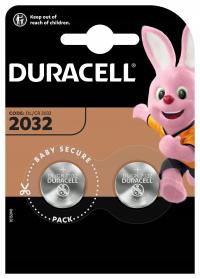 2x Bateria litowa guzikowa 2032 Duracell