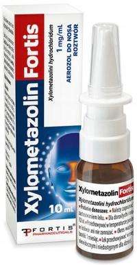 Xylometazolin Fortis aerozol do donosa roztwór 1mg 10 ml