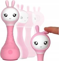 ALILO KRÓLICZEK SMARTY BUNNY INTERAKTYWNY Muzyka Zabawka Grzechotka Różowy