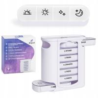 Organizer na leki tygodniowy Pudełeczko na tabletki Kasetka na lekarstwa