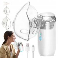 INHALATOR PRZENOŚNY NEBULIZATOR DLA DZIECI I DOROSŁYCH BIAŁY 300MAH CICHA