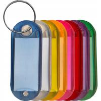 Zawieszka do kluczy dwustronna mała (8)mix kol TRES