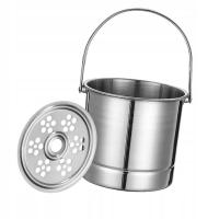 Wiaderko na lód Profesjonalne, zagęszczone wiaderko na lód ze stali 8C