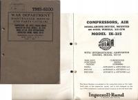 War Department Maintenance manual and parts Catalog TM 5-5100 NY 1943 r.