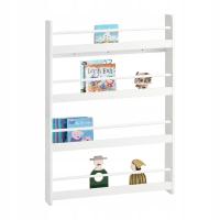 SoBuy настенный книжный шкаф для детских книг, шкаф для газет для офиса KMB08-в