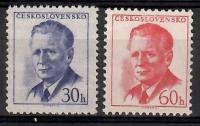 Czechosłowacja 1958 Mi 1081Aa-1082C Czyste **