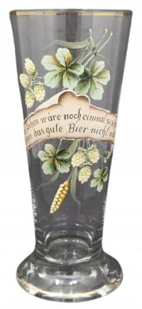 Stary Puchar Kufel Szklanka do Piwa