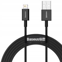 Długi przewód Kabel USB lightning 8 pin Baseus do Apple iPhone 2,4A 2m 8pin