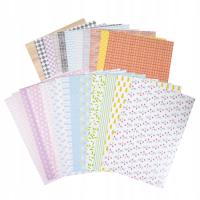 DIY Papier samoprzylepny dekoracja ozdoba 25 szt