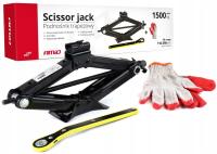 ДОМКРАТ АВТОМОБИЛЬНЫЙ ДОМКРАТ ТРАПЕЦИЯ КЛЮЧ 1,5 Т