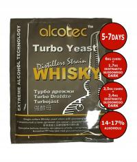 Drożdże Whisky gorzelnicze turbo ALCOTEC DISTILLER STRAIN do zboża zacieru