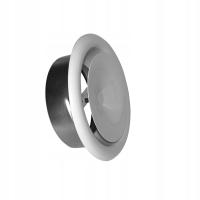 Anemostat zawór nawiewny z ramką montażową fi 250 [mm] biały