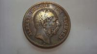 2 Марка 1876 E Саксония стан 3