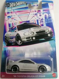 HOT WHEELS 95 TOYOTA CELICA GT FOUR 90 STREET SCENE