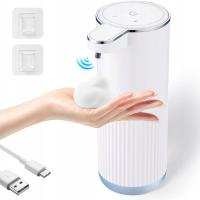 Elegancki Dozownik Do Mydła Automatyczny Bezdotykowy Pojemność 400 ml