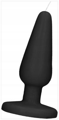 S-LINE CANDLE SCANDALOUS CANDLES BUTT PLUG - BLACK SHOTS SLI210BLK CANDLE