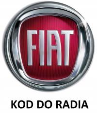 Kod do radia radio FIAT rozkodowanie Continental VP1 VP2 Bosch Blaupunkt