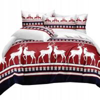 Толстые постельные принадлежности 3D фланель 160X200 фланель хлопок одеяло подушки комплект