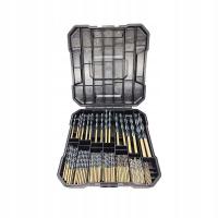 Wiertła tytanowe do metalu w walizce 1.5MM-10MM 99 SZT