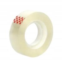 Taśma klejąca szkolna biurowa PRZEŹROCZYSTA wąska mała 33m x 15m 1 rolka