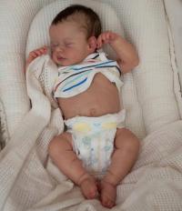 Silikonowa lalka reborn 50cm dziewczynka zxc