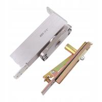 Ukryty zawias skrętny z pozycjonowaniem 90 stopni Heavy Duty podtynkowy srebrny