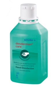 Desderman care 0,5l - alkoholowy płyn do dezynfekcji rąk 500ml