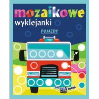 Mozaikowa wyklejanka - Pojazdy - Trefl Books