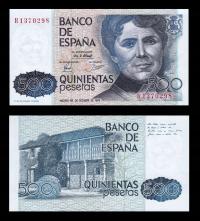 HISZPANIA 500 Pesetas 1979 P-157 UNC