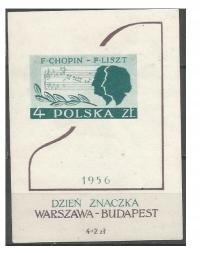 Blok 18 ** Dzień Znaczka Warszawa Budapeszt K8