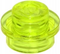4You LEGO 4073 OKRĄGŁY 1X1 TRANS Neon Green (5szt)