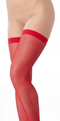 Rimba - Lange Netstrømper Red