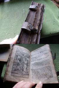 Podręcznik na dobre i złe dni J.Friedrich Stark SKÓRA ryciny ZAPIĘCIA 1846