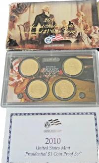 2010 US Mint Presidential $1 Proof Set