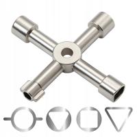 Klucz do Szafek Technicznych, Elektrycznych i Sterowniczych - Krzyżak