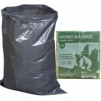 WOREK NA GRUZ 160 L FOLIOWY NA ODPADY CIĘŻKIE WĘGIEL EKOGROSZEK op. 5 szt.