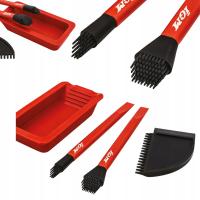 PĘDZELEK DO KLEJU SILIKONOWY DO NAKŁADANIA APLIKACJI PĘDZELKI ZESTAW