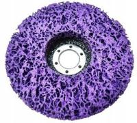 TARCZA ŚCIERNA WŁOSY MURZYNA WŁÓKNINA DO USUWANIA RDZY ŚCIERNICA 125MM PRO